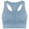 Dare 2b Brassière De Sport DON'T SWEAT IT Femme (Bleu De Gris) -Dare 2b Boutique brassiere de sport dont sweat it femme bleu de gris