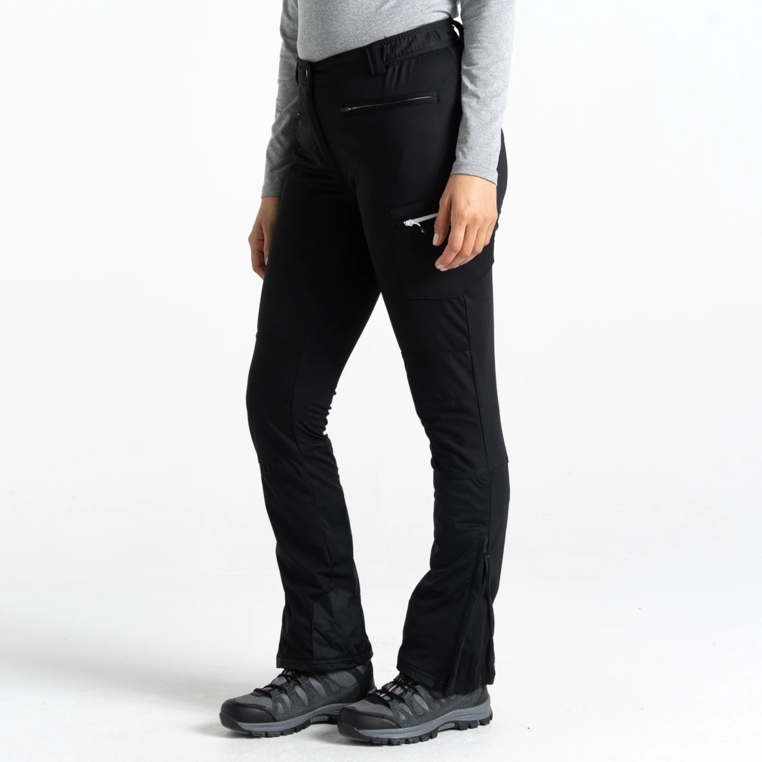 Dare 2b Pantalon Softshell Femme - Appended II - 800 Noir 6 Dare 2b Pantalon Softshell Femme - Appended II - 800 Noir – Image 4