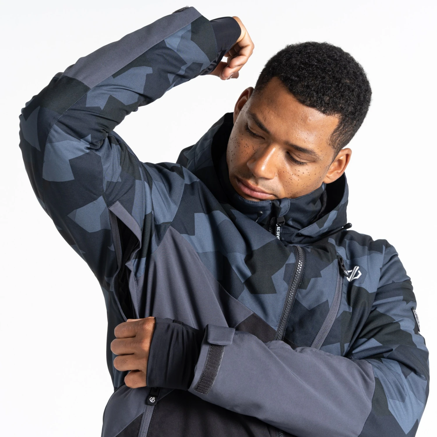 Dare 2b Veste De Ski - Baseplate - DKT Ebony Grey/Black Geo Camo Print 5 Dare 2b Veste De Ski - Baseplate - DKT Ebony Grey/Black Geo Camo Print – Image 3