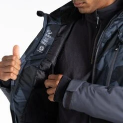 Dare 2b Veste De Ski - Baseplate - DKT Ebony Grey/Black Geo Camo Print 14 Dare 2b Veste De Ski - Baseplate - DKT Ebony Grey/Black Geo Camo Print -Dare 2b Boutique dare 2b baseplate ski jacket dkt ebony grey black geo camo print 4 1533392