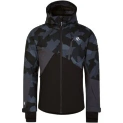 Dare 2b Veste De Ski - Baseplate - DKT Ebony Grey/Black Geo Camo Print 17 Dare 2b Veste De Ski - Baseplate - DKT Ebony Grey/Black Geo Camo Print -Dare 2b Boutique dare 2b baseplate ski jacket dkt ebony grey black geo camo print 8 1533395