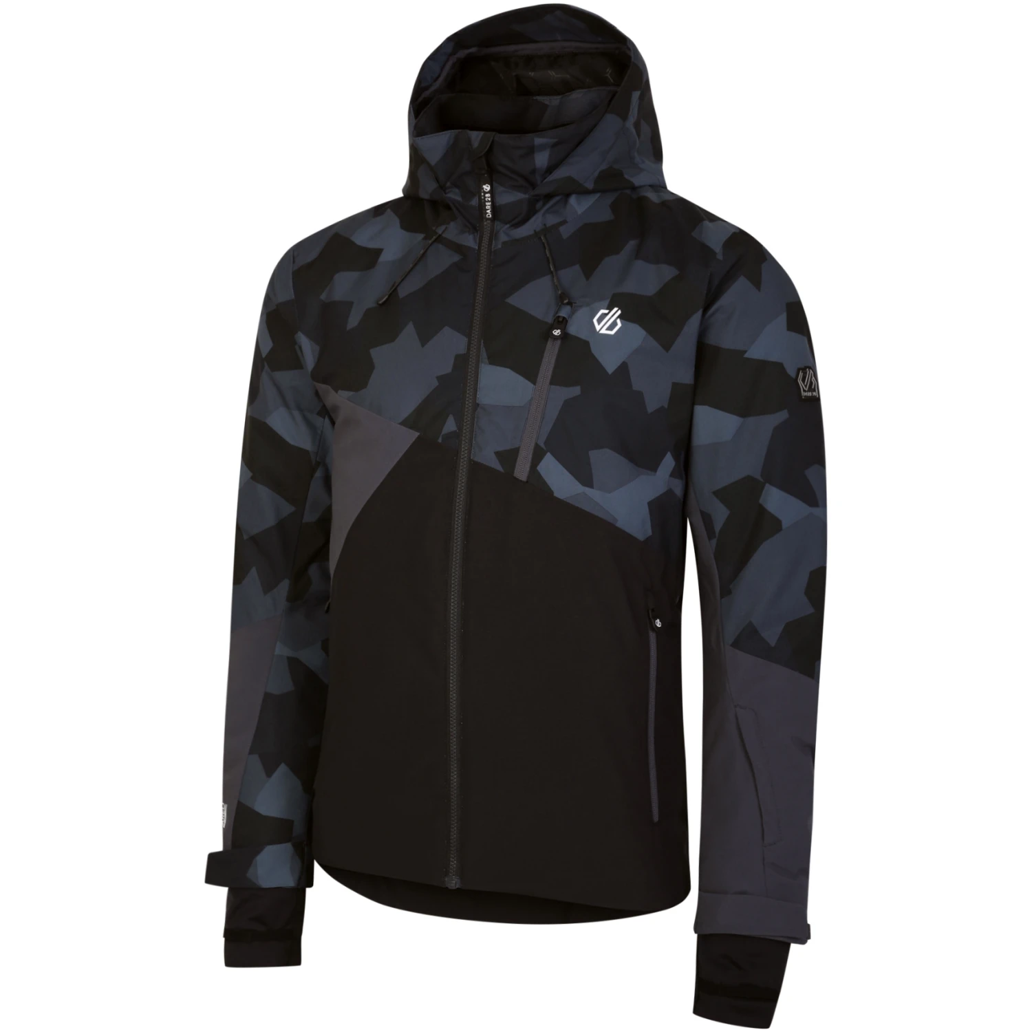 Dare 2b Veste De Ski - Baseplate - DKT Ebony Grey/Black Geo Camo Print 10 Dare 2b Veste De Ski - Baseplate - DKT Ebony Grey/Black Geo Camo Print – Image 8
