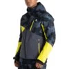 Dare 2b Veste De Ski - Baseplate - NLJ Neon Spring/Black Geo Camo Print -Dare 2b Boutique dare 2b baseplate ski jacket nlj neon spring black geo camo print 1 1533398
