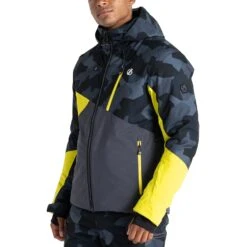 Dare 2b Veste De Ski - Baseplate - NLJ Neon Spring/Black Geo Camo Print