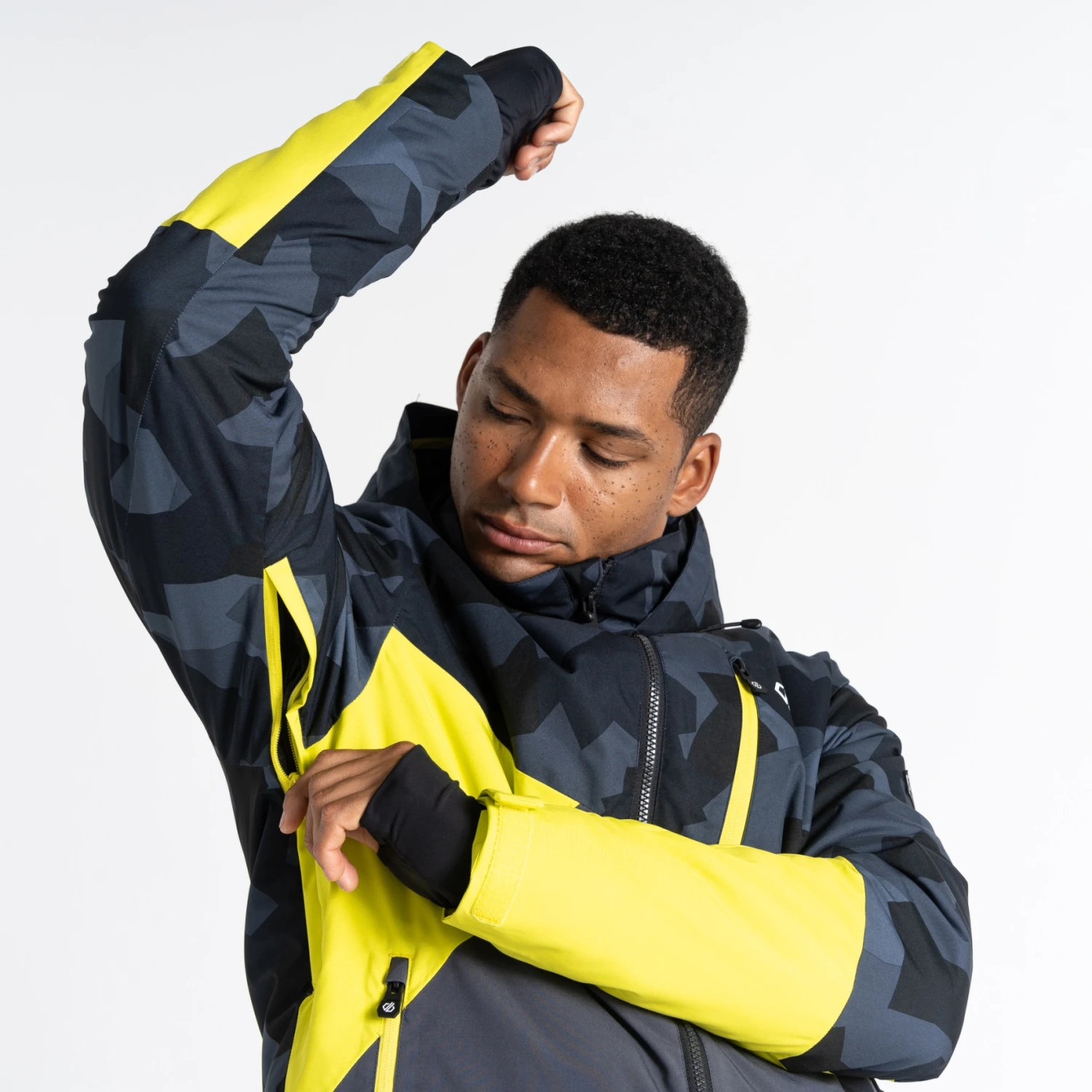 Dare 2b Veste De Ski - Baseplate - NLJ Neon Spring/Black Geo Camo Print 6 Dare 2b Veste De Ski - Baseplate - NLJ Neon Spring/Black Geo Camo Print – Image 4