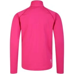 Dare 2b Couche Intermédiaire Enfant - Consist II Core Stretch - 829 Pure Pink -Dare 2b Boutique dare 2b consist ii kids core stretch mid layer 829 pure pink 6 1532683