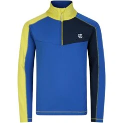 Dare 2b T-Shirt Manches Longues Enfant - Formate II Core - C83 Olympian Blue/Moonlight Denim -Dare 2b Boutique dare 2b formate ii kids core long sleeve shirt c83 olympian blue moonlight denim 3 1533235