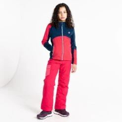Dare 2b Hero Core Stretch Veste Enfant - U9U Virtual Pink/Moonlight Denim Marl/Virtual Pink Stripe/Greanium Pink -Dare 2b Boutique dare 2b hero core stretch u9u virtual pink moonlight denim marl virtual pink stripe greanium pink 6 1250455