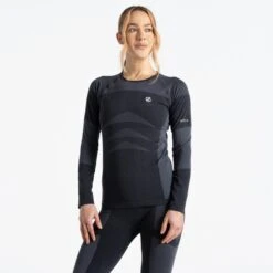 Dare 2b Ensemble De Sous-Vêtements Femme - In The Zone II - 826 Noir/Noir -Dare 2b Boutique dare 2b in the zone ii women baselayer set 826 black black 3 1535365