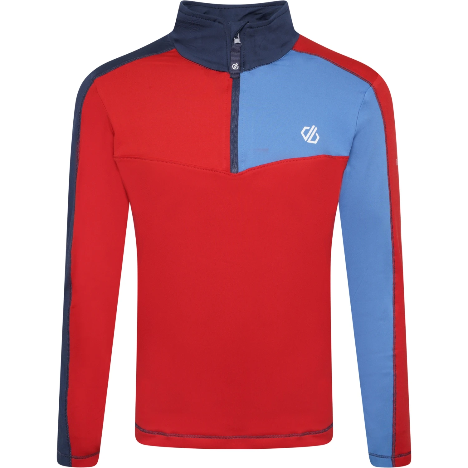 Dare 2b Formate II Core Stretch Pullover Enfant - T4C Moonlight Denim/Vallarta Blue/Danger Red 3 Dare 2b Formate II Core Stretch Pullover Enfant - T4C Moonlight Denim/Vallarta Blue/Danger Red