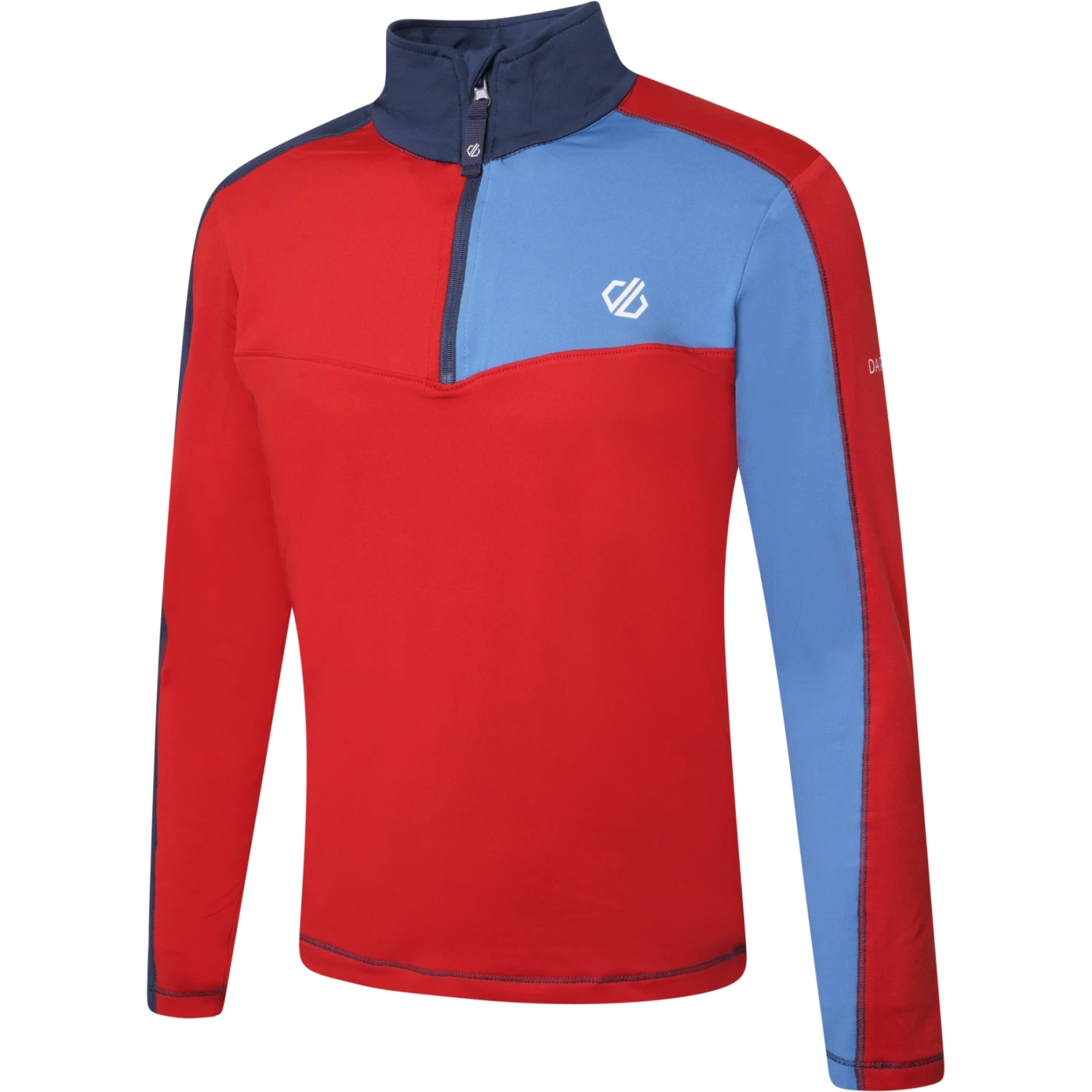 Dare 2b Formate II Core Stretch Pullover Enfant - T4C Moonlight Denim/Vallarta Blue/Danger Red 4 Dare 2b Formate II Core Stretch Pullover Enfant - T4C Moonlight Denim/Vallarta Blue/Danger Red â Image 2