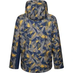 Dare 2b Glee II Veste Enfant - E6Q Antique Moss Geo Print/Agave Green/Moonlight Denim -Dare 2b Boutique dare 2b kids glee ii jacket e6q antique moss geo print agave green moonlight denim 3 1251528