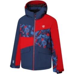 Dare 2b Glee II Veste Enfant - H9Z Moonlight Denim/Danger Red/Vallarta Blue Geo Print -Dare 2b Boutique dare 2b kids glee ii jacket h9z moonlight denim danger red vallarta blue geo print 2 1251533