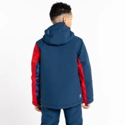Dare 2b Glee II Veste Enfant - H9Z Moonlight Denim/Danger Red/Vallarta Blue Geo Print -Dare 2b Boutique dare 2b kids glee ii jacket h9z moonlight denim danger red vallarta blue geo print 5 1251536