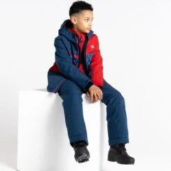 Dare 2b Glee II Veste Enfant - H9Z Moonlight Denim/Danger Red/Vallarta Blue Geo Print -Dare 2b Boutique dare 2b kids glee ii jacket h9z moonlight denim danger red vallarta blue geo print 7 1251538