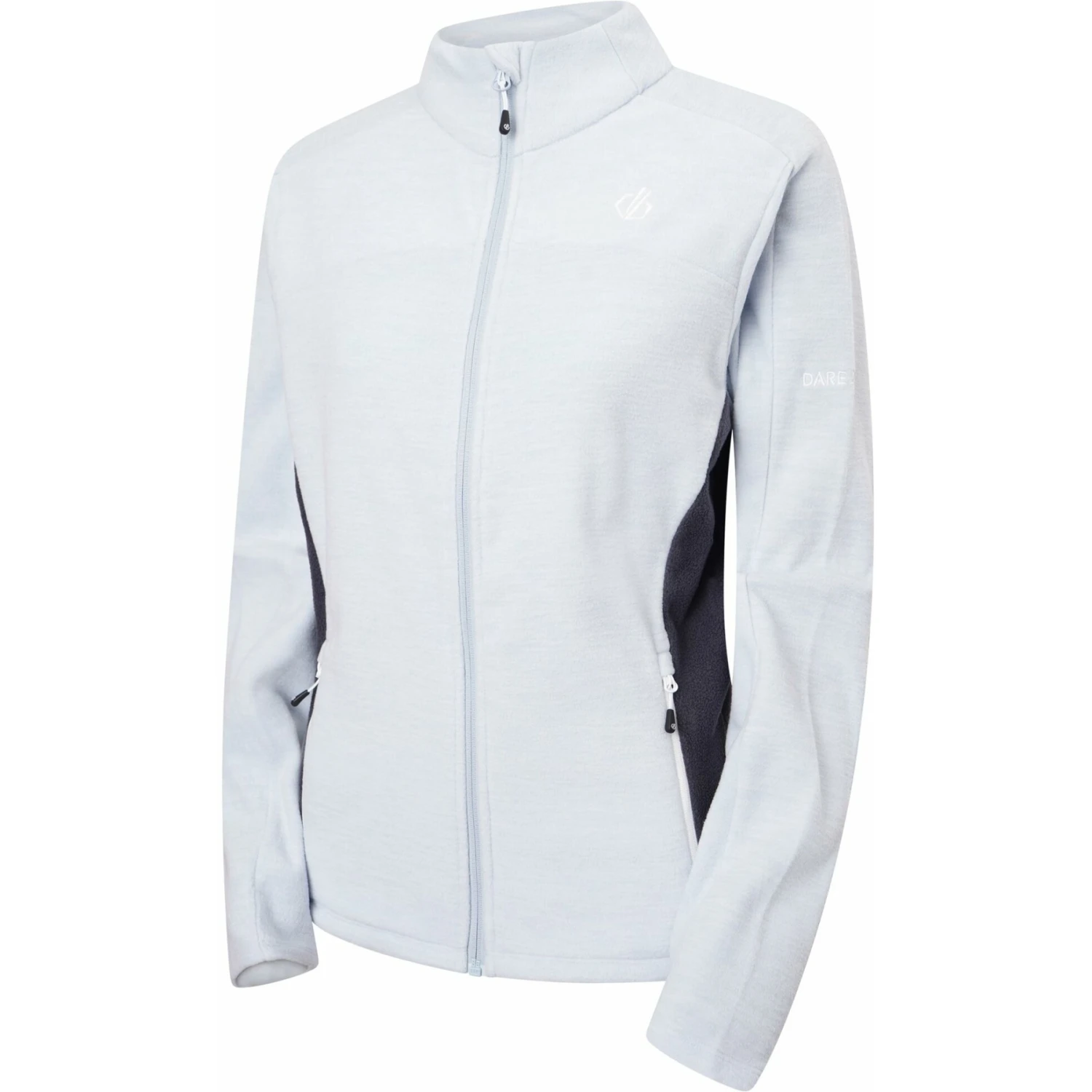 Dare 2b Methodical Fleece Jacket Women - FCA Celestial Grey/Ebony Grey 4 Dare 2b Methodical Fleece Jacket Women - FCA Celestial Grey/Ebony Grey – Image 2