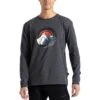 Dare 2b T-Shirt Manches Longues - Stomping - R39 Charcoal Grey Marl -Dare 2b Boutique dare 2b stomping long sleeve tee r39 charcoal grey marl 1 1532580
