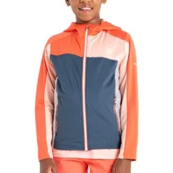 Dare 2b Couche Intermédiaire - Thriving Core Stretch Enfant - XX3 Neon Peach/Apricot