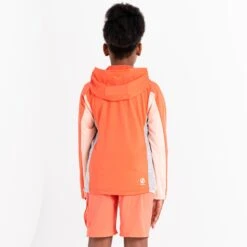 Dare 2b Couche Intermédiaire - Thriving Core Stretch Enfant - XX3 Neon Peach/Apricot -Dare 2b Boutique dare 2b thriving core stretch kids mid layer xx3 neon peach apricot 3 1355589
