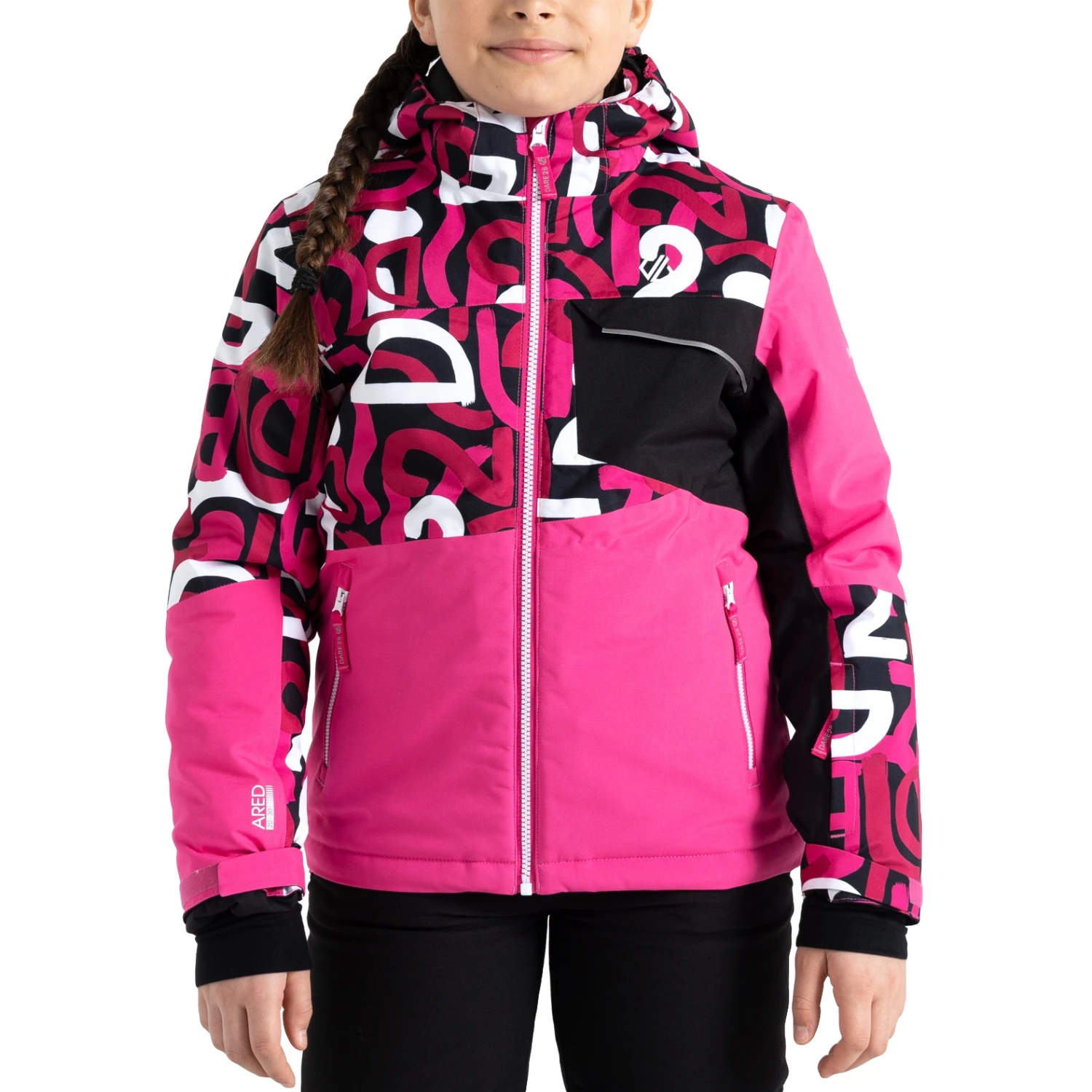 Dare 2b Veste Enfant - Traverse - J9Z Kids Ski Graffiti Print/Black 3 Dare 2b Veste Enfant - Traverse - J9Z Kids Ski Graffiti Print/Black