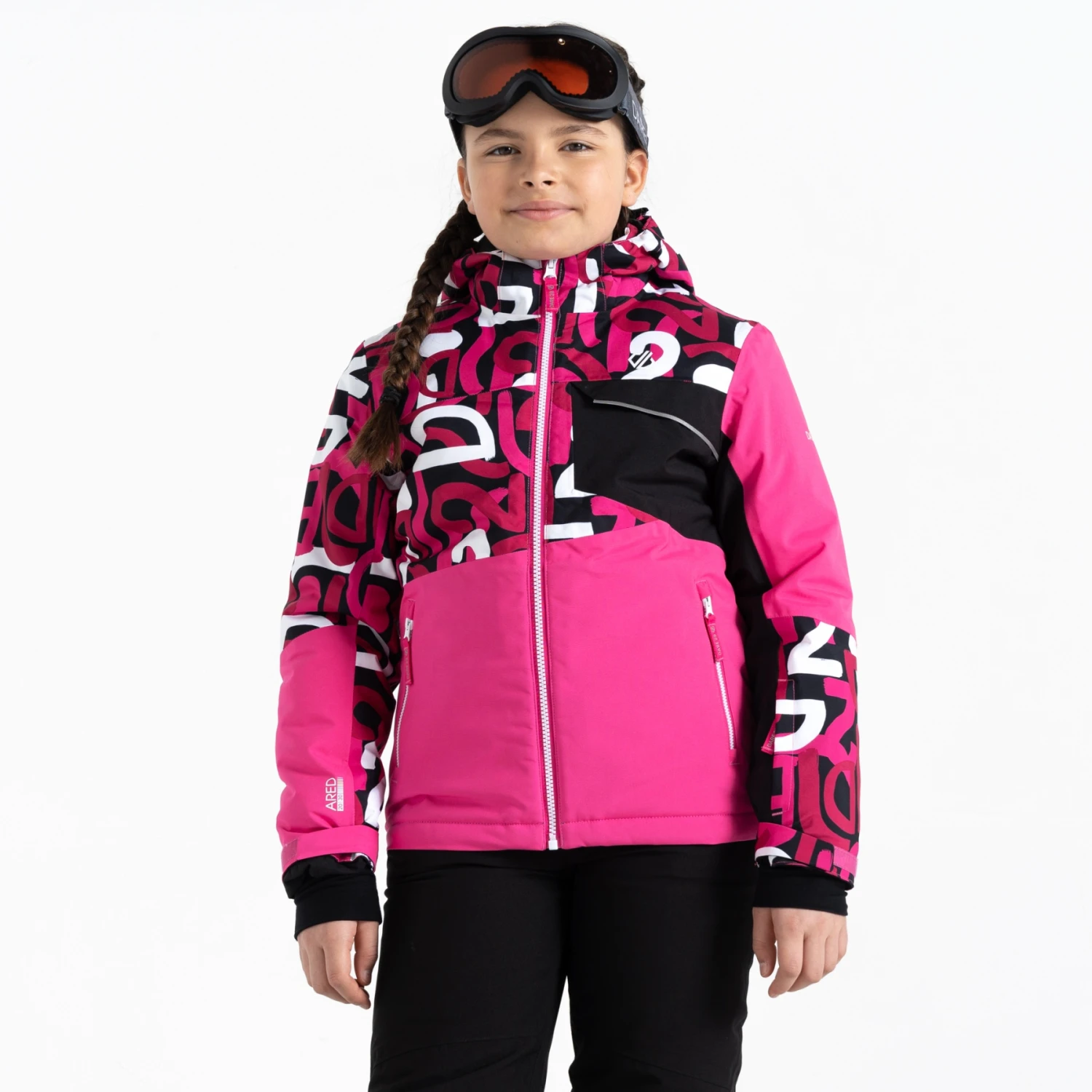 Dare 2b Veste Enfant - Traverse - J9Z Kids Ski Graffiti Print/Black 8 Dare 2b Veste Enfant - Traverse - J9Z Kids Ski Graffiti Print/Black – Image 6