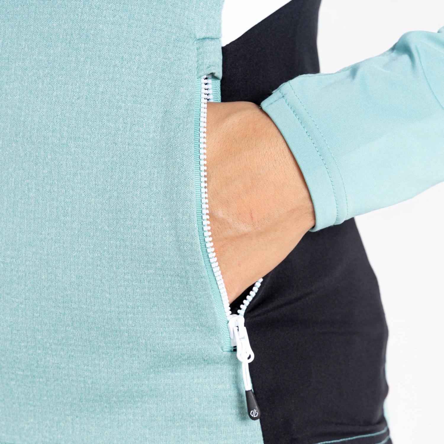 Dare 2b Convey Core Stretch Couche Intermédiaire Femme - R5V Canton Green/Black/White 8 Dare 2b Convey Core Stretch Couche Intermédiaire Femme - R5V Canton Green/Black/White – Image 6