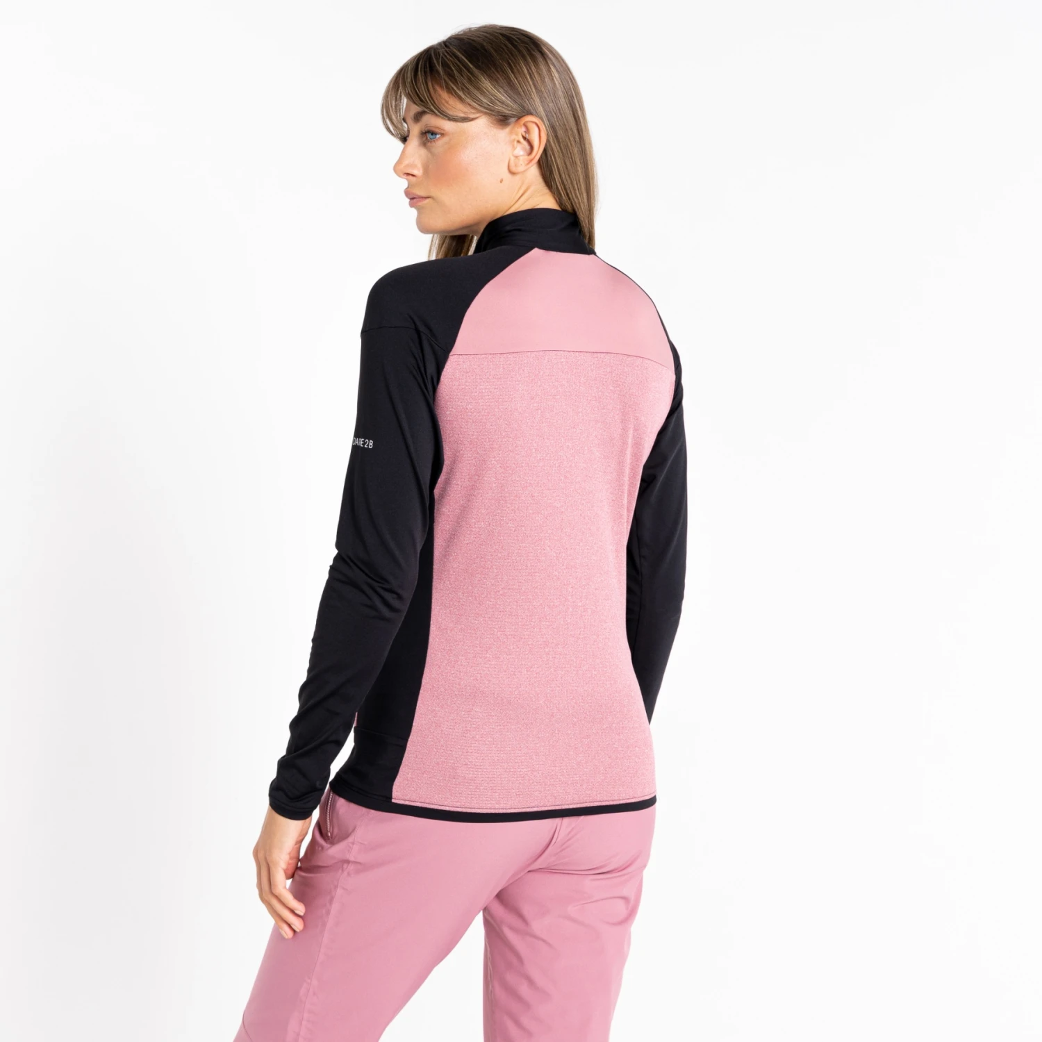 Dare 2b Elation II Core Stretch Couche Intermédiaire Femme - B48 Mesa Rose/Black/White 9 Dare 2b Elation II Core Stretch Couche Intermédiaire Femme - B48 Mesa Rose/Black/White – Image 7