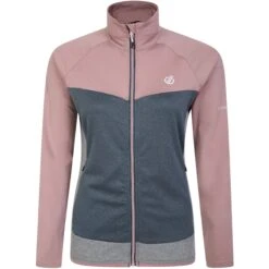 Dare 2b Couche Intermédiaire - Elation II Core Stretch Femme - QFI Orion Grey/Dusky Rose