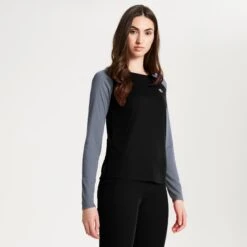 Dare 2b Exchange Ensemble De Sous-Vêtements Thermique Femme - 06N Black/Ebony -Dare 2b Boutique dare 2b women exchange thermal baselayer set 06n black ebony 8 1247314