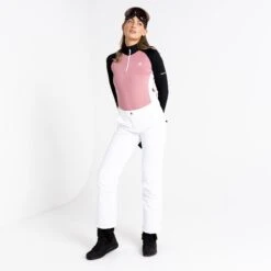 Dare 2b Involved II Stretch Pullover Femme - B48 Mesa Rose/Black/White -Dare 2b Boutique dare 2b women involved ii stretch pullover b48 mesa rose black white 2 1249065