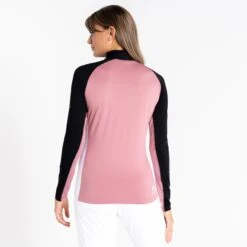 Dare 2b Involved II Stretch Pullover Femme - B48 Mesa Rose/Black/White -Dare 2b Boutique dare 2b women involved ii stretch pullover b48 mesa rose black white 3 1249066