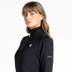 Dare 2b Couche Intermédiaire Femme - Lowline II Core Stretch - 800 Noir -Dare 2b Boutique dare 2b women lowline ii core stretch pullover 800 black 4 1248698