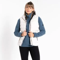 Dare 2b Reputable Gilet Femme - 0MU Barley White -Dare 2b Boutique dare 2b women reputable gilet 0mu barley white 4 1251471