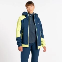 Dare 2b Veste - Traversing Femme - E7Y Moonlight/Sharp Lime -Dare 2b Boutique dare 2b women traversing jacket e7y moonlight sharp lime 5 1351611