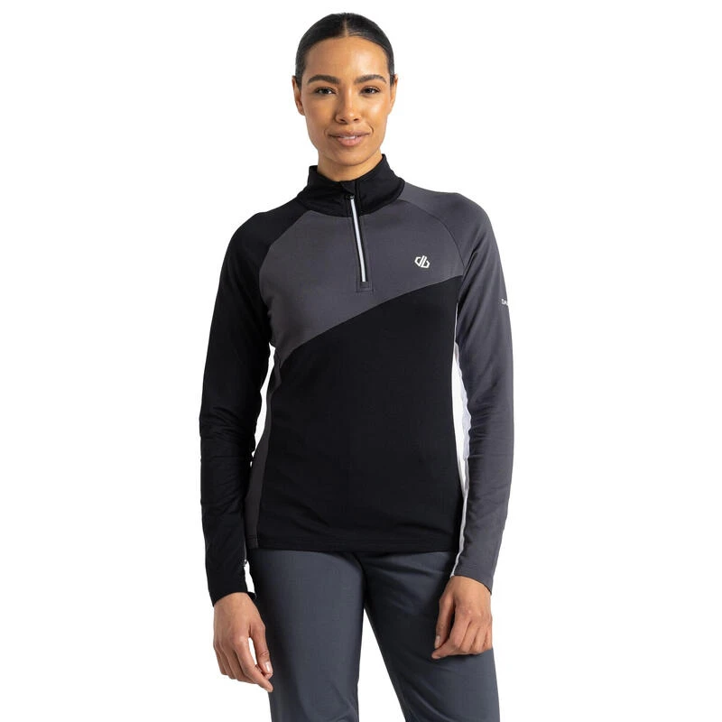 Dare 2b Haut De Sport ICE Femme (Noir / Gris Foncé) 6 Dare 2b Haut De Sport ICE Femme (Noir / Gris Foncé) – Image 4