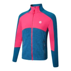 Dare 2b Haut Polaire EXCEPTION Enfant (Denim Sombre / Rose Foncé) -Dare 2b Boutique haut polaire exception enfant denim sombre rose fonce 2