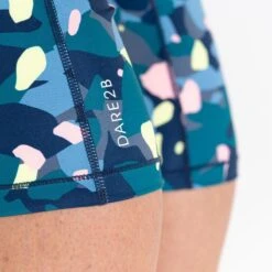 Dare 2b Legging INFLUENTIAL 3/4 Femme (Bleu Sarcelle) -Dare 2b Boutique legging influential 34 femme bleu sarcelle 3