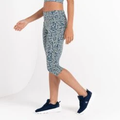 Dare 2b Legging INFLUENTIAL 3/4 Femme (Vert Nénuphar) -Dare 2b Boutique legging influential 34 femme vert nenuphar 2