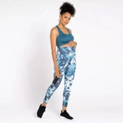Dare 2b Legging INFLUENTIAL Femme (Bleu Libellule) -Dare 2b Boutique legging influential femme bleu libellule 3