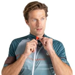 Dare 2b Maillot De Cyclisme REVOLVING Homme (Vert Méditerranéen) -Dare 2b Boutique maillot de cyclisme revolving homme vert mediterraneen 2