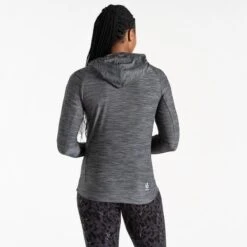 Dare 2b Sprint City Femme Yoga Sweat Capuche - Gris Moyen / Gris -Dare 2b Boutique sprint city femme yoga sweat capuche gris moyen gris 2