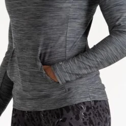 Dare 2b Sprint City Femme Yoga Sweat Capuche - Gris Moyen / Gris -Dare 2b Boutique sprint city femme yoga sweat capuche gris moyen gris 4