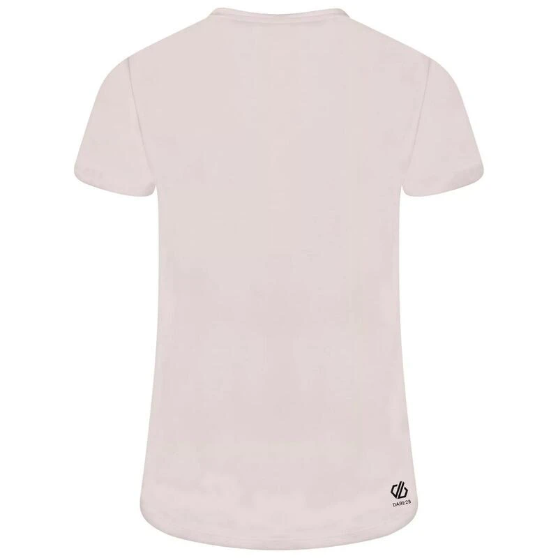 Dare 2b Tshirt CRYSTALLIZE Femme (Blanc) 4 Dare 2b Tshirt CRYSTALLIZE Femme (Blanc) – Image 2