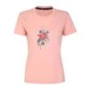 Dare 2b Tshirt GROW WITH THE FLOW Femme (Rose Abricot Pâle) -Dare 2b Boutique tshirt grow with the flow femme rose abricot pale