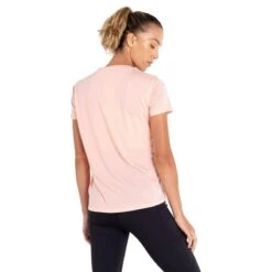 Dare 2b Tshirt GROW WITH THE FLOW Femme (Rose Abricot Pâle) -Dare 2b Boutique tshirt grow with the flow femme rose abricot pale 3