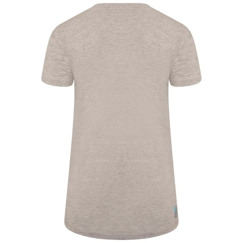 Dare 2b Tshirt PEACE OF MIND Femme (Gris Clair) 4 Dare 2b Tshirt PEACE OF MIND Femme (Gris Clair) – Image 2