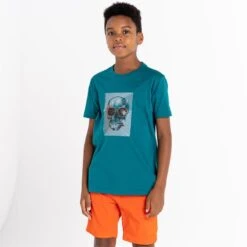 Dare 2b Tshirt TRAILBLAZER Enfant (Bleu Sarcelle) 10 Dare 2b Tshirt TRAILBLAZER Enfant (Bleu Sarcelle) -Dare 2b Boutique tshirt trailblazer enfant bleu sarcelle 3