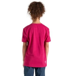 Dare 2b Tshirt TRAILBLAZER HAPPY Enfant (Rose Foncé) -Dare 2b Boutique tshirt trailblazer happy enfant rose fonce 3