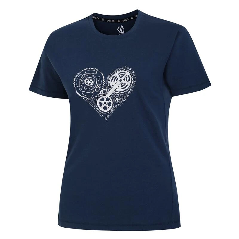 Dare 2b Tshirt TRANQUILITY Femme (Denim Sombre) 5 Dare 2b Tshirt TRANQUILITY Femme (Denim Sombre) – Image 3