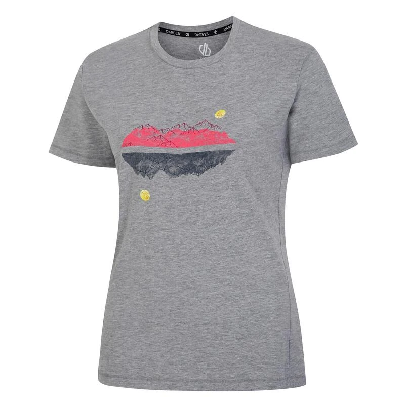 Dare 2b Tshirt TRANQUILITY Femme (Gris Cendré) 5 Dare 2b Tshirt TRANQUILITY Femme (Gris Cendré) – Image 3